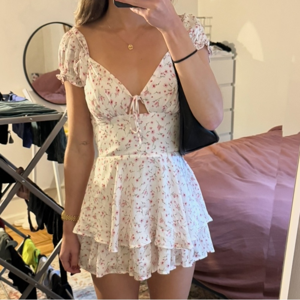 Floral Mini Romper